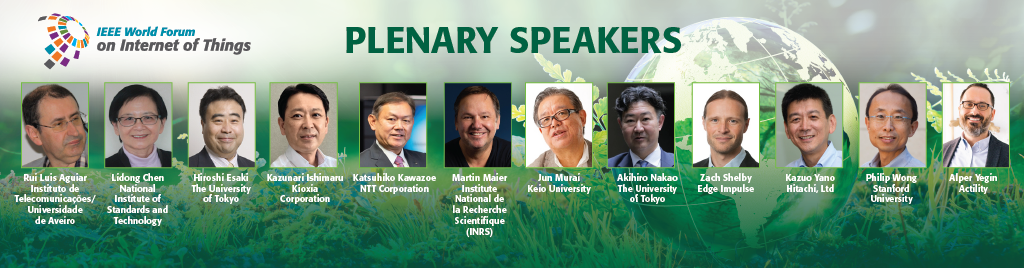 IEEE WF-IoT 2022 Plenary Speakers