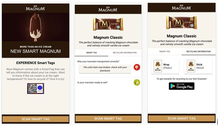 Figure 3: The Magnum user experience application.